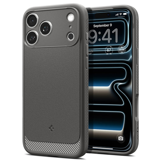 MagSafe ovitek za Apple iPhone 18 Pro Max / 17 Pro Max, Spigen, Rugged Armor, Siva ACS12110