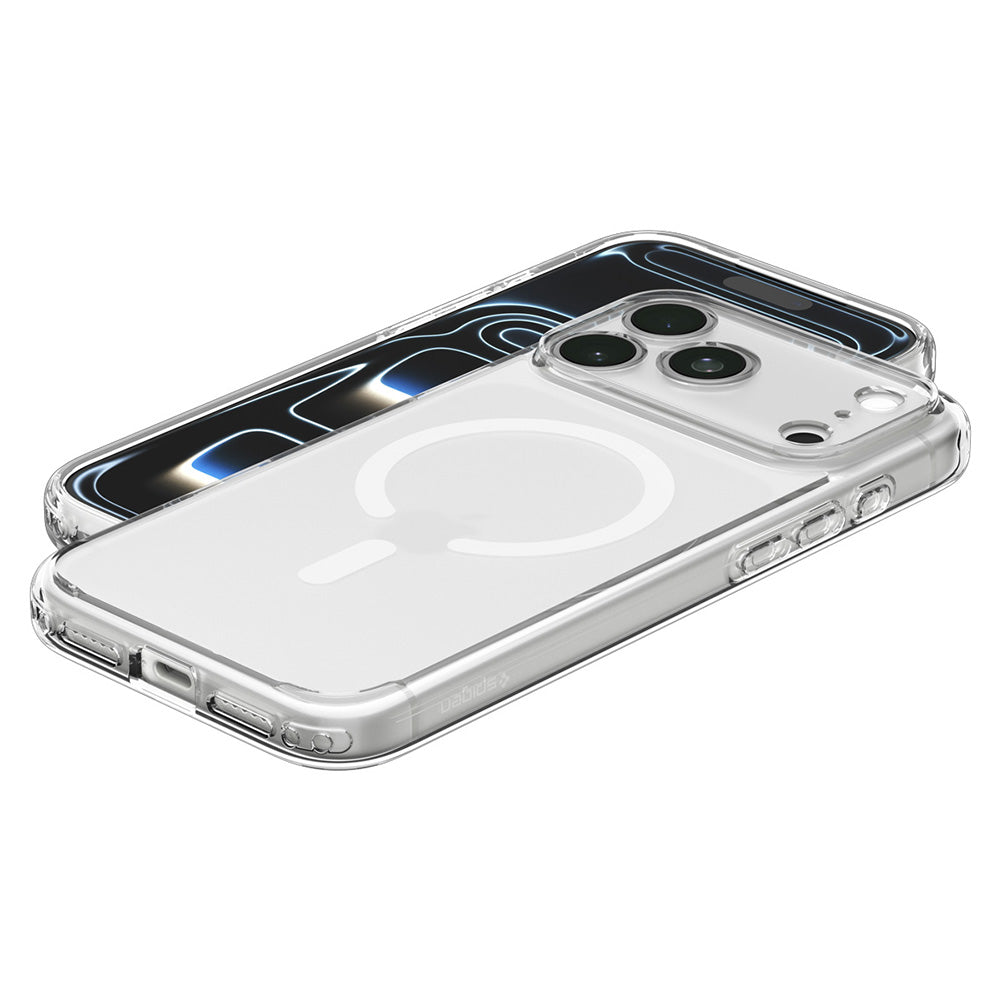 MagSafe ovitek za Apple iPhone 18 Pro Max / 17 Pro Max, Spigen, Ultra Hybrid, Mat bela ACS12124