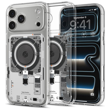 MagSafe Case for Apple iPhone 18 Pro Max / 17 Pro Max, Spigen, Ultra Hybrid Neo One, Transparent ACS12129