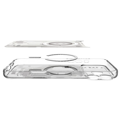 MagSafe ovitek za Apple iPhone 18 Pro Max / 17 Pro Max, Spigen, Ultra Hybrid Zero One, bel ACS12126