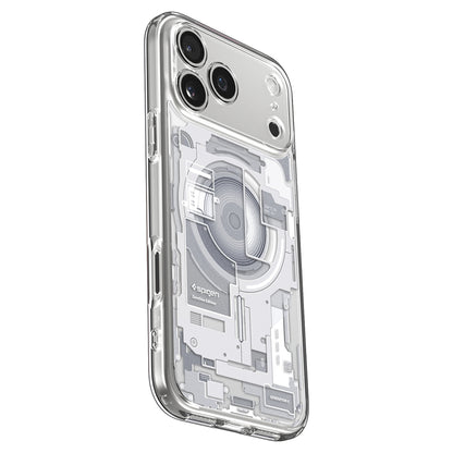 MagSafe ovitek za Apple iPhone 18 Pro Max / 17 Pro Max, Spigen, Ultra Hybrid Zero One, bel ACS12126