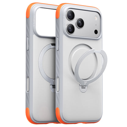 MagSafe ovitek za Apple iPhone 18 Pro Max / 17 Pro Max, Torras, Ostand Q3 Rugged, Bela