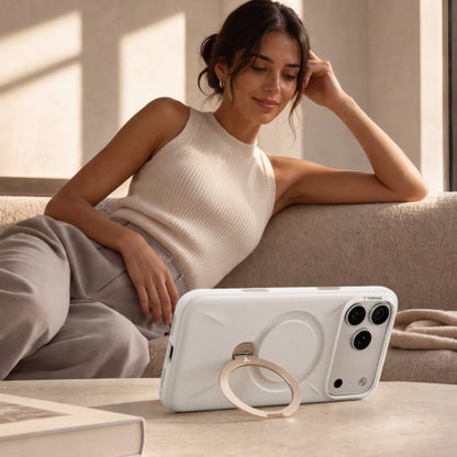 MagSafe ovitek za Apple iPhone 18 Pro Max / 17 Pro Max, Torras, QPRO silikon, vijolična