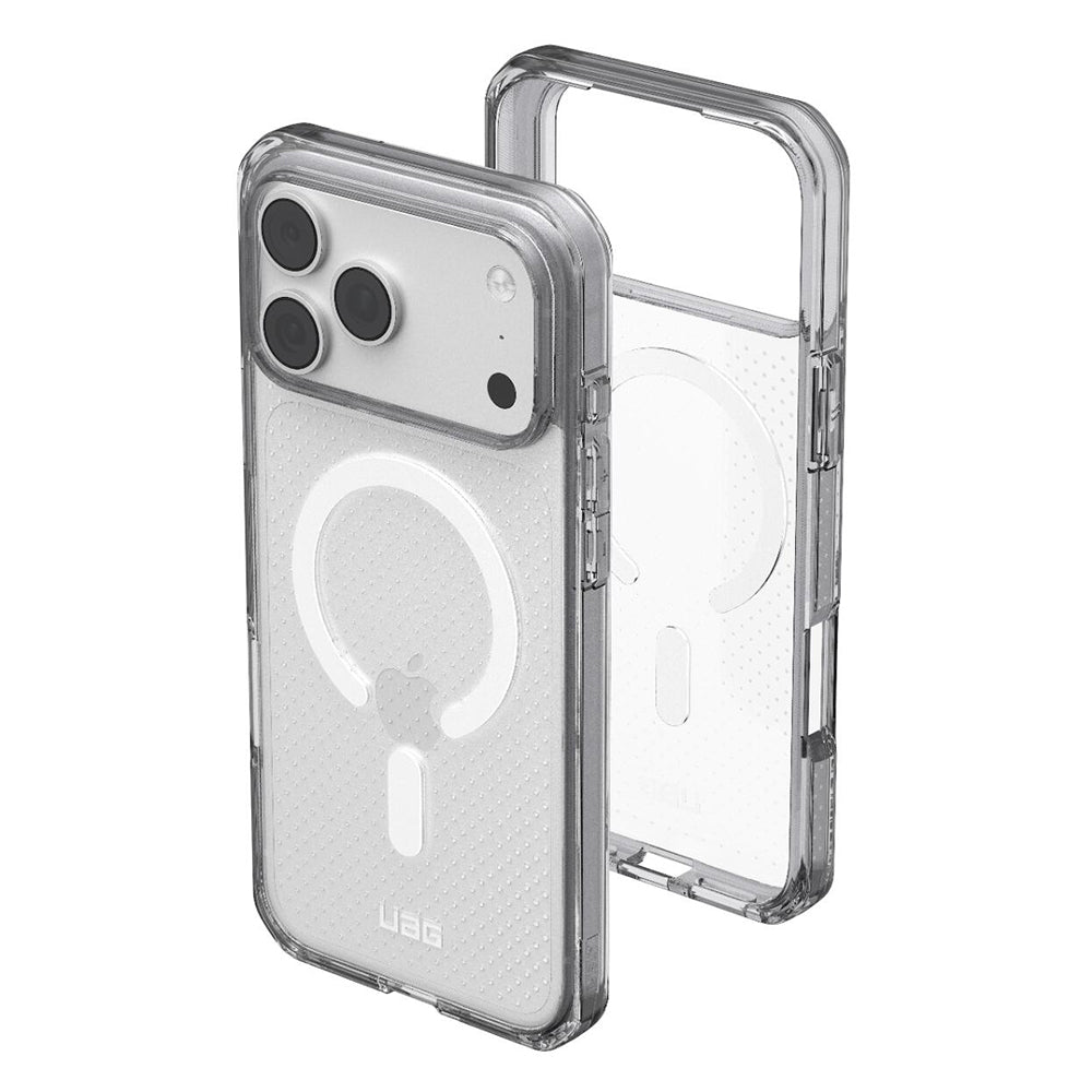 Ovitek MagSafe za Apple iPhone 18 Pro Max / 17 Pro Max, Urban Armor Gear, Dot, Srebrna