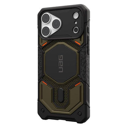 Ovitek MagSafe za Apple iPhone 18 Pro Max / 17 Pro Max, Urban Armor Gear, Monarch Pro Kevlar, Zelen