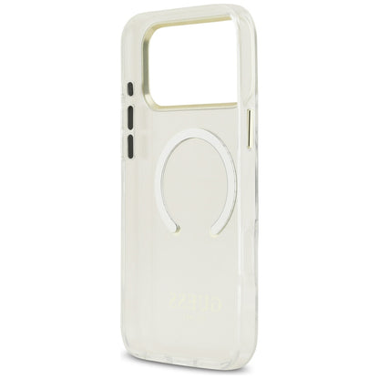 MagSafe ovitek za Apple iPhone 18 Pro Max, Guess, Metal Outline, Zlata