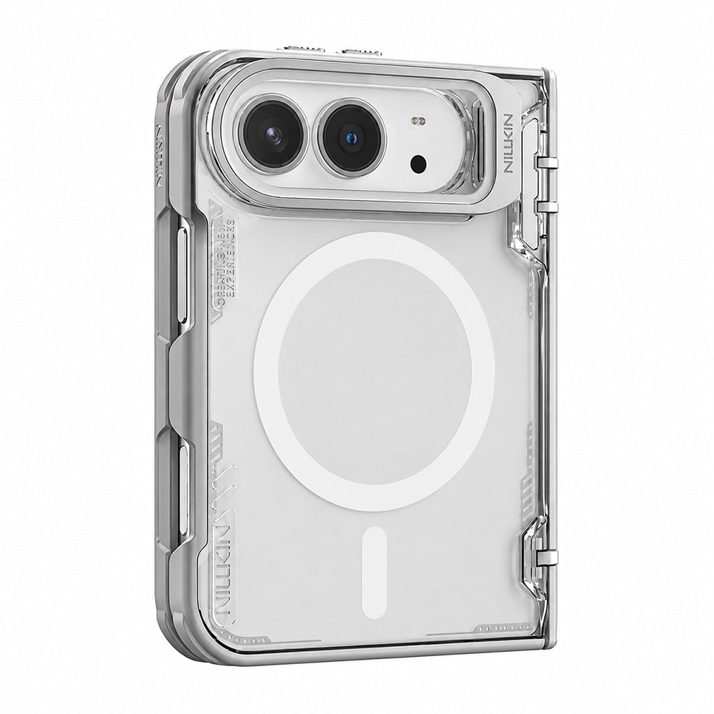 Ovitek MagSafe za Apple iPhone Duo, Nillkin, Iceblade Prop, siv
