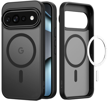 Ovitek MagSafe za Google Pixel 11 Pro / 11 / 10 Pro / 10 / 9, Tech-Protect, Magmat, mat črn