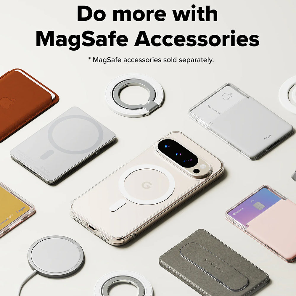 MagSafe ovitek za Google Pixel 10 Pro / 10, Ringke, Fusion, Prozoren