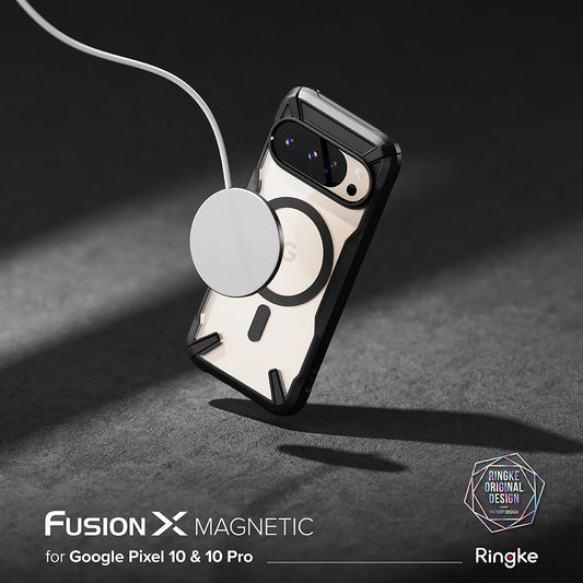 MagSafe ovitek za Google Pixel 10 Pro / 10, Ringke, Fusion X, Črn