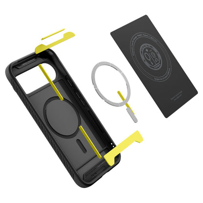 MagSafe ovitek za Google Pixel 10 Pro / 10, Spigen, Rugged Armor, mat črn ACS09698