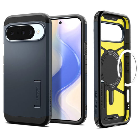 MagSafe Case for Google Pixel 10 Pro / 10, Spigen, Tough Armor, Blue ACS09706