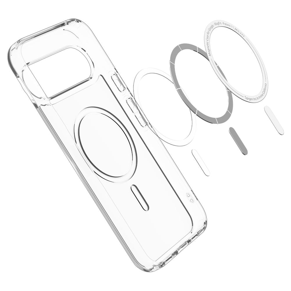 Ovitek MagSafe za Google Pixel 10 Pro / 10, Spigen, Ultra Hybrid, Bel