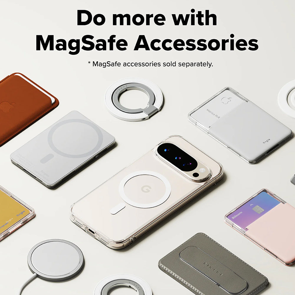 MagSafe ovitek za Google Pixel 10 Pro XL, Ringke, Fusion, Prozoren