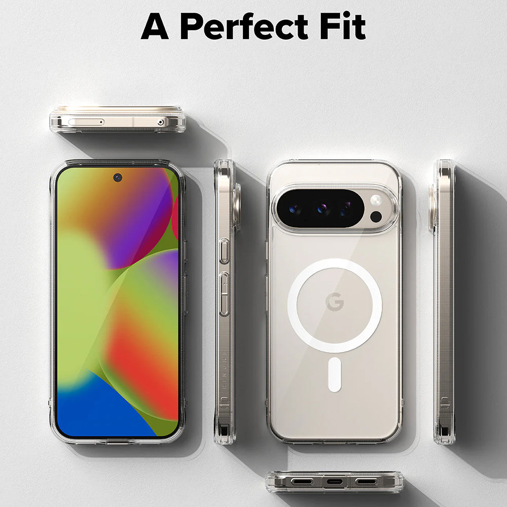 MagSafe ovitek za Google Pixel 10 Pro XL, Ringke, Fusion, Prozoren
