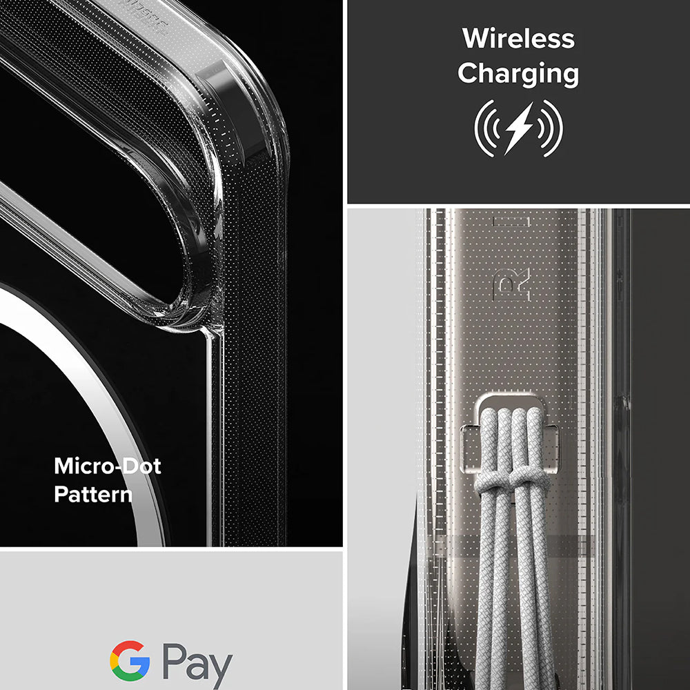 MagSafe ovitek za Google Pixel 10 Pro XL, Ringke, Fusion, Prozoren