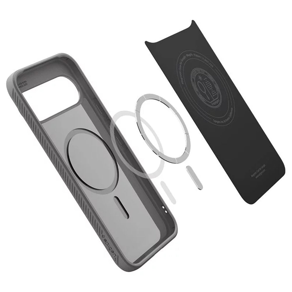 Ovitek MagSafe za Google Pixel 10 Pro XL, Spigen, Liquid Air, Siva ACS09720