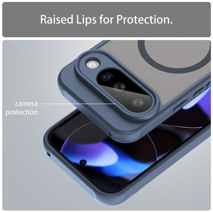 Ovitek MagSafe za Google Pixel 10, Techsuit, HaloFrost II, Temno modra