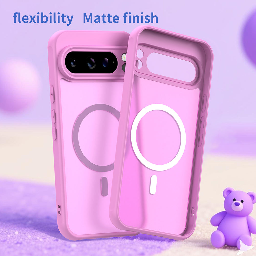 Ovitek MagSafe za Google Pixel 10, Techsuit, HaloFrost II, Roza