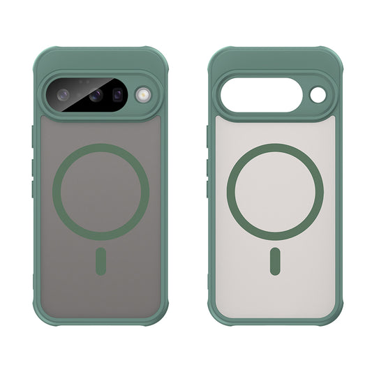 MagSafe Case for Google Pixel 10, Techsuit, HaloFrost II, Green