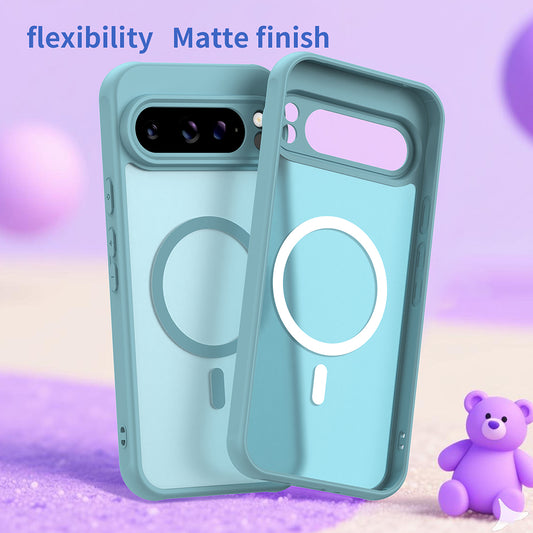 Ovitek MagSafe za Google Pixel 10, Techsuit, HaloFrost II, Svetlo zelen