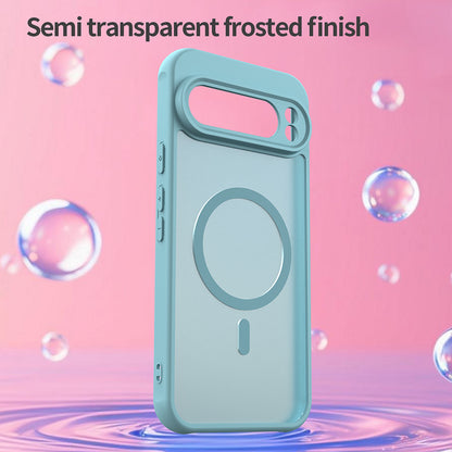 Ovitek MagSafe za Google Pixel 10, Techsuit, HaloFrost II, Svetlo zelen