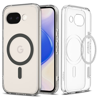 Ovitek MagSafe za Google Pixel 10a, Spigen, Ultra Hybrid, Prosojno Siva ACS11277