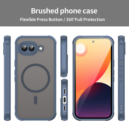 Ovitek MagSafe za Google Pixel 10a, Techsuit, HaloFrost II, Mornarsko modra