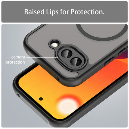 Ovitek MagSafe za Google Pixel 10a, Techsuit, HaloFrost II, Črn