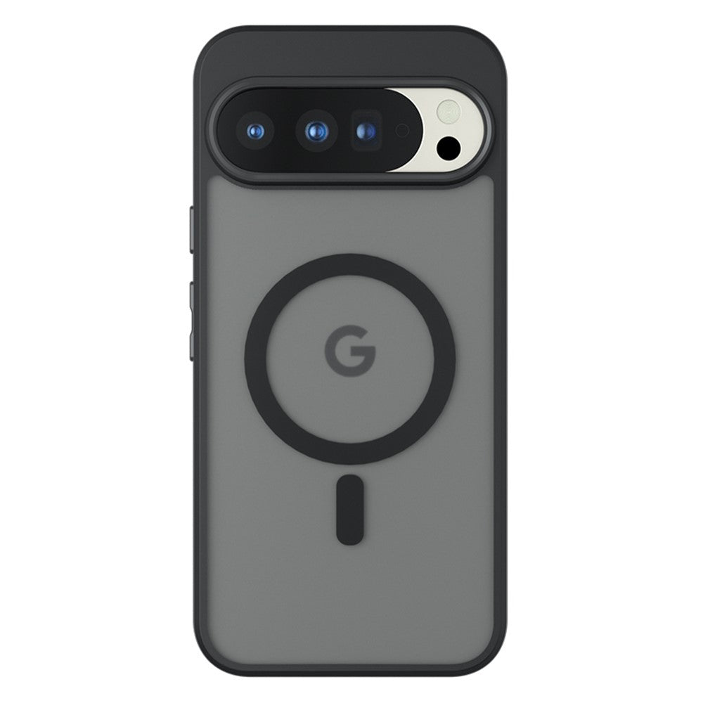 Ovitek MagSafe za Google Pixel 11 Pro / 11, Techsuit, PureFrost, Črna satenasta