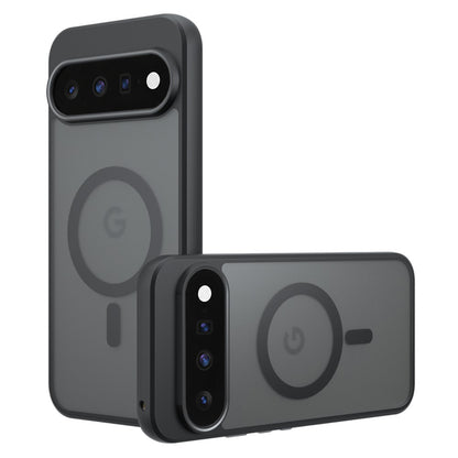 Ovitek MagSafe za Google Pixel 11 Pro / 11, Techsuit, PureFrost, Črna satenasta