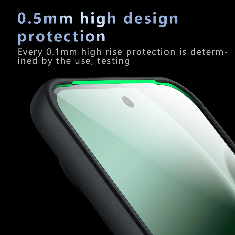 Ovitek MagSafe za Google Pixel 11 Pro / 11, Techsuit, PureFrost, Črna satenasta