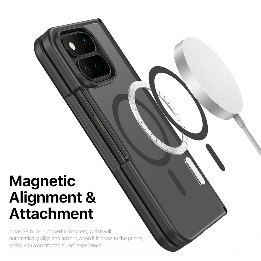 MagSafe ovitek za Google Pixel 11 Pro Fold, DUX DUCIS, Yind, svetlo roza