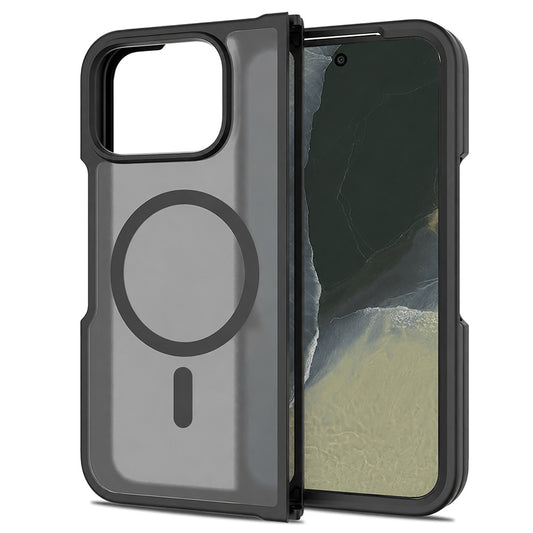 MagSafe ovitek za Google Pixel 11 Pro Fold, Techsuit, PureFrost, črna satenasta