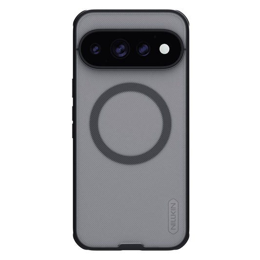 MagSafe ovitek za Google Pixel 11 Pro, Nillkin, Super Shield Pro, črn, prosojen, satenast