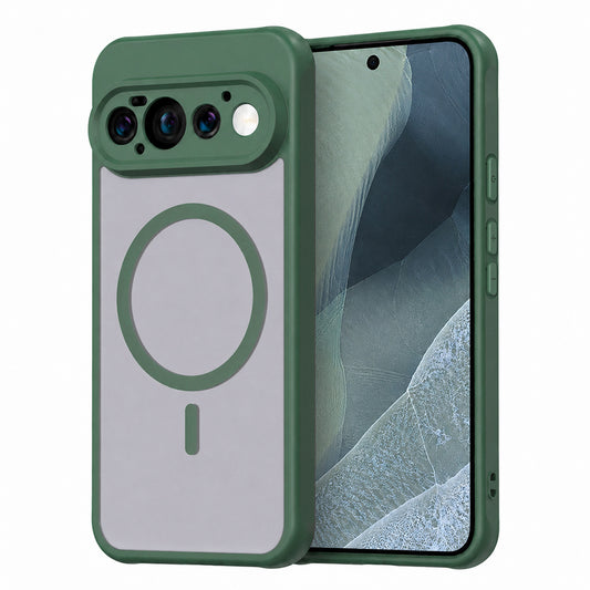 MagSafe ovitek za Google Pixel 11 Pro, Techsuit, HaloFrost II, Zelen