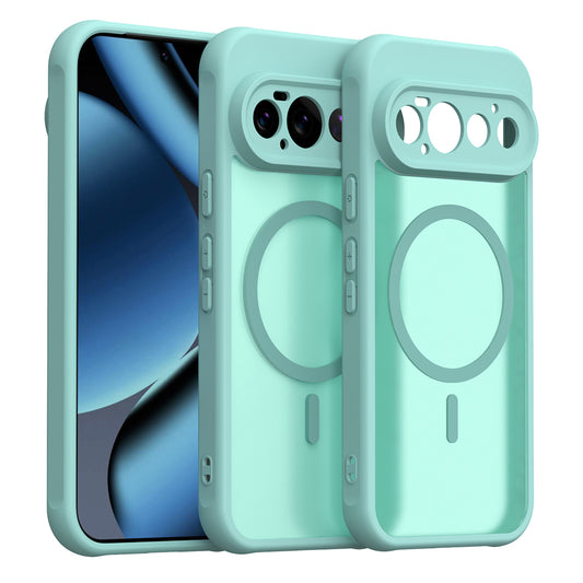 Ovitek MagSafe za Google Pixel 11 Pro, Techsuit, HaloFrost II, Svetlo zelena