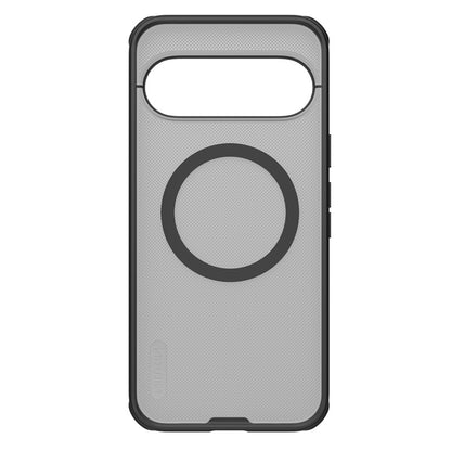 Ovitek MagSafe za Google Pixel 11 Pro XL, Nillkin, Super Shield Pro, črn, prosojen, satenast