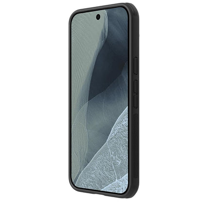 Ovitek MagSafe za Google Pixel 11 Pro XL, Nillkin, Super Shield Pro, črn, prosojen, satenast