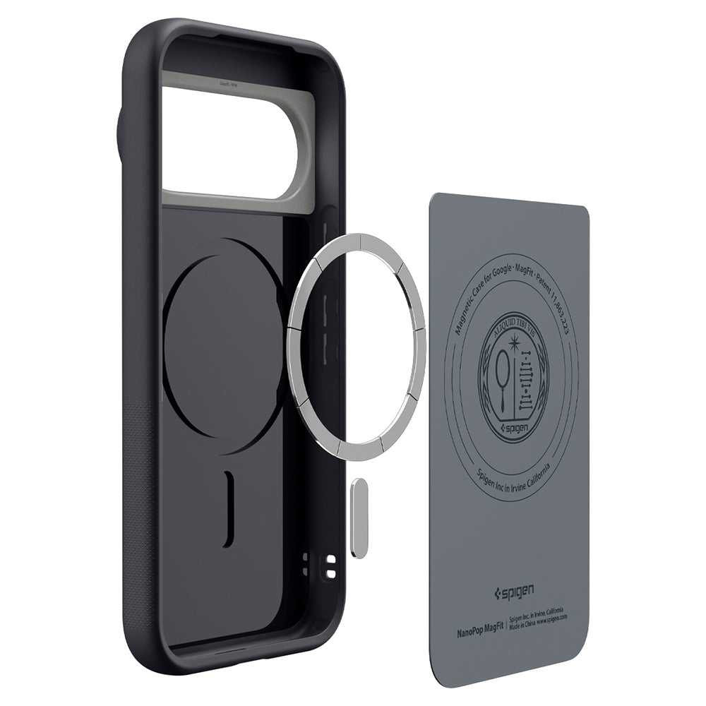 MagSafe ovitek za Google Pixel 11 Pro XL, Spigen, Caseology Nano Pop, Črn ACS11455