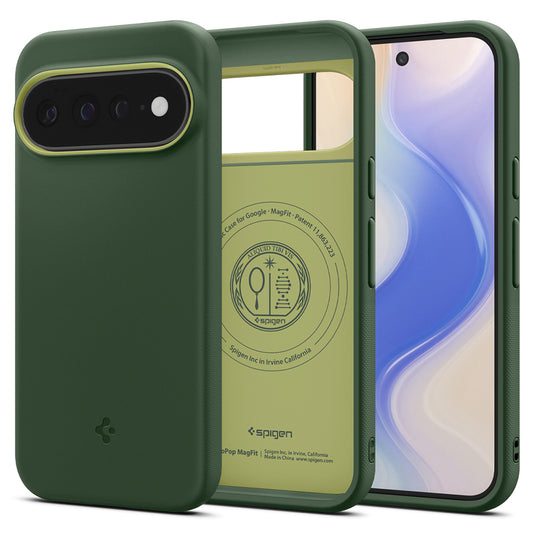 MagSafe ovitek za Google Pixel 11 Pro XL, Spigen, Caseology Nano Pop, Zelen ACS11456