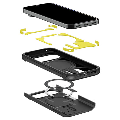 MagSafe ovitek za Google Pixel 11 Pro XL, Spigen, Tough Armor, črn ACS11453