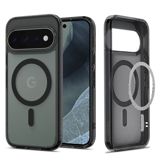 MagSafe ovitek za Google Pixel 11 Pro XL, Spigen, Ultra Hybrid, Črna Satinirana ACS11452
