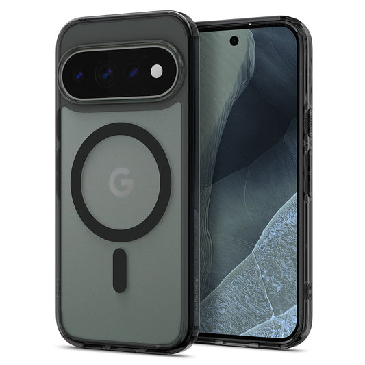 MagSafe ovitek za Google Pixel 11 Pro XL, Spigen, Ultra Hybrid, Črna Satinirana ACS11452
