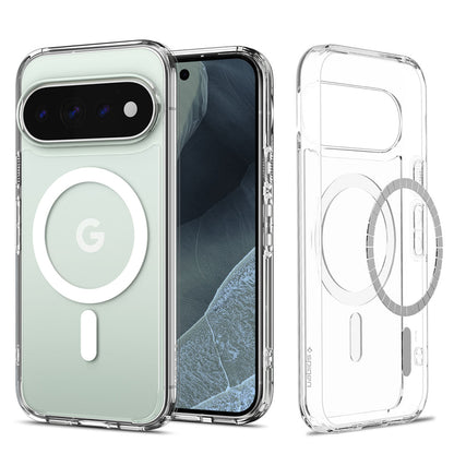 MagSafe ovitek za Google Pixel 11 Pro XL, Spigen, Ultra Hybrid, prozoren bel ACS11451
