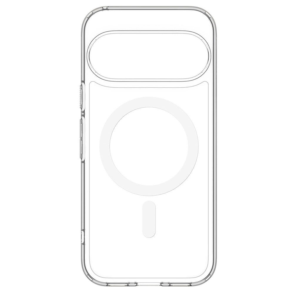MagSafe ovitek za Google Pixel 11 Pro XL, Spigen, Ultra Hybrid, prozoren bel ACS11451