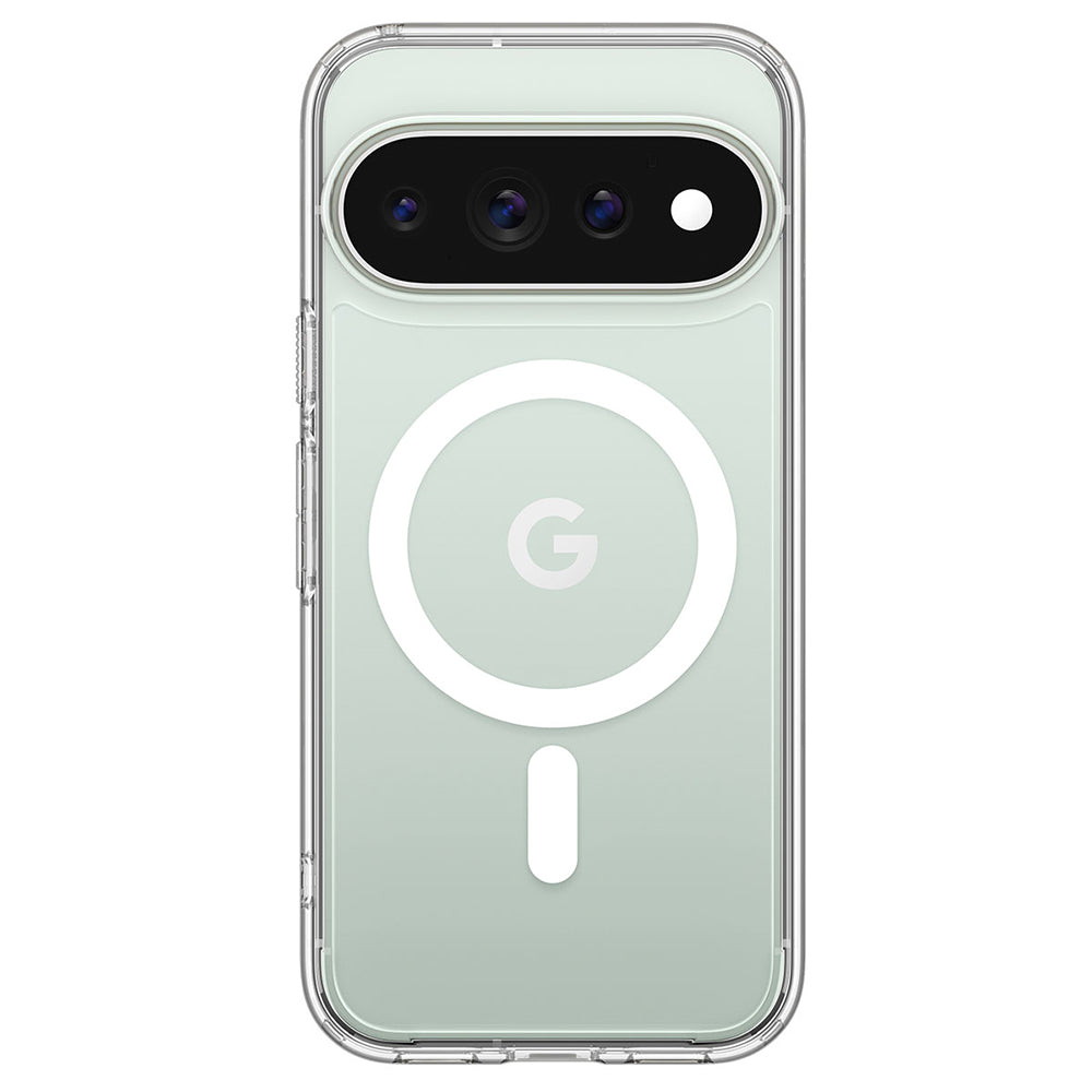 MagSafe ovitek za Google Pixel 11 Pro XL, Spigen, Ultra Hybrid, prozoren bel ACS11451