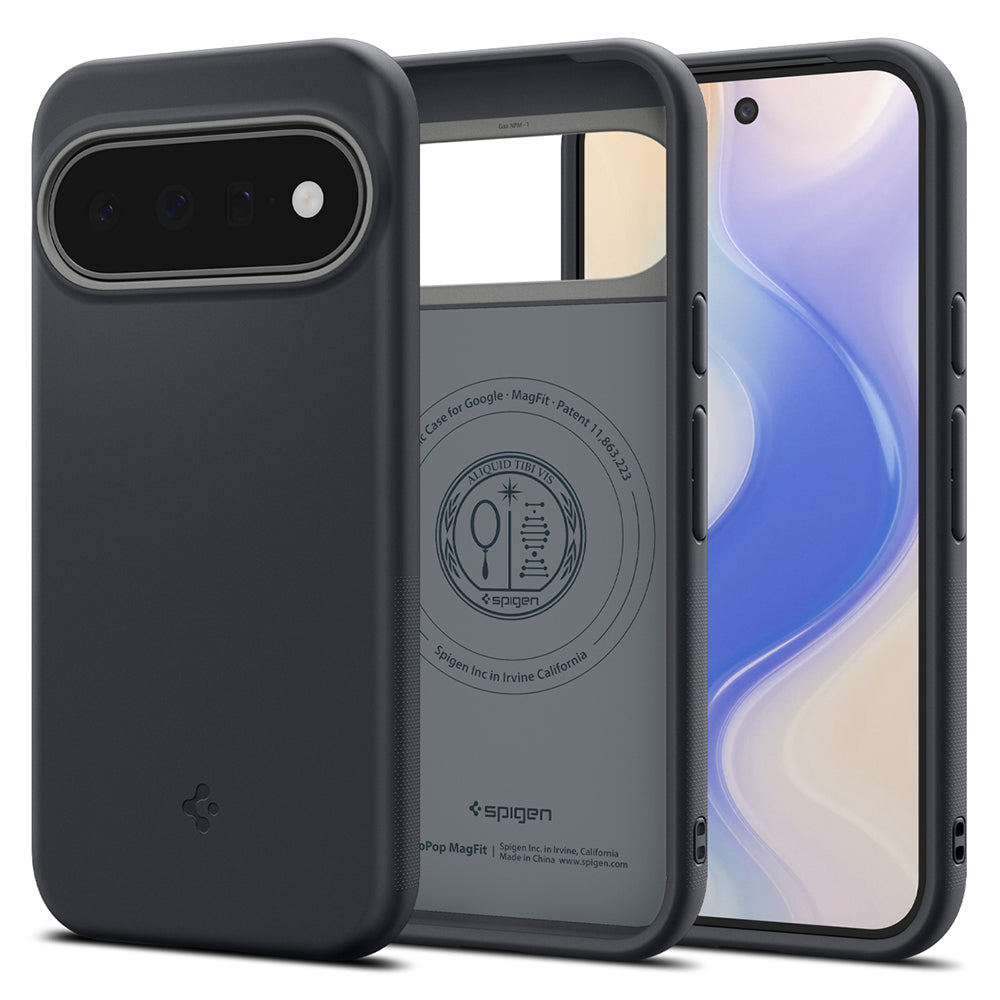 MagSafe ovitek za Google Pixel 11, Spigen, Caseology Nano Pop, Črn ACS11445