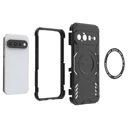 MagSafe ovitek za Google Pixel 11, Techsuit, ArmorMag, črn