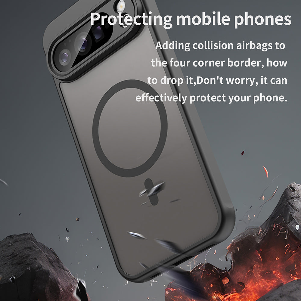 MagSafe ovitek za Google Pixel 11, Techsuit, HaloFrost II, Črn